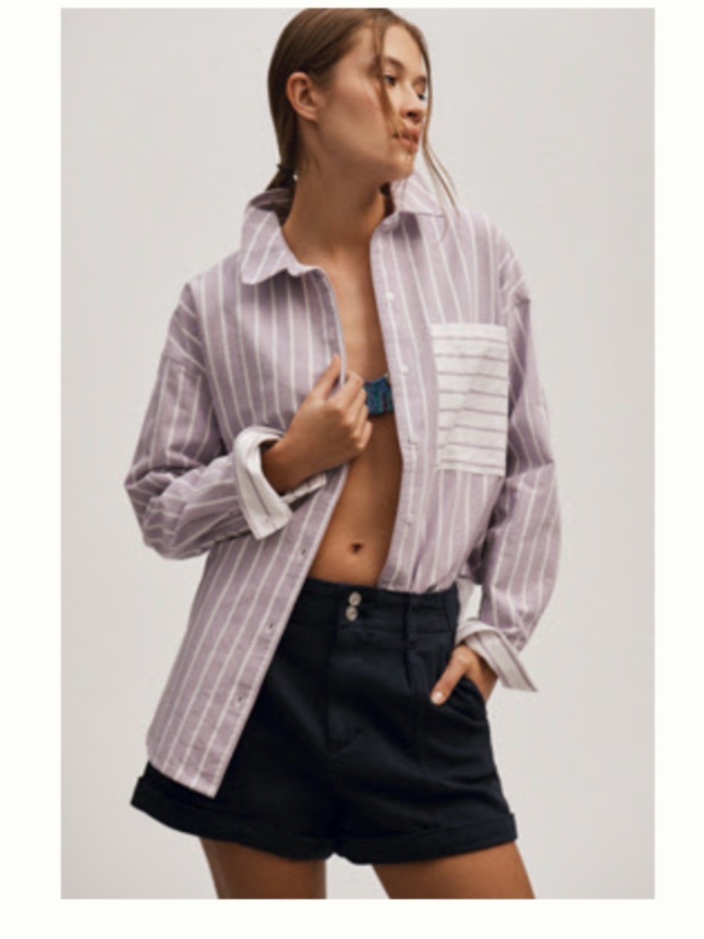 Anthropologie button down shirt